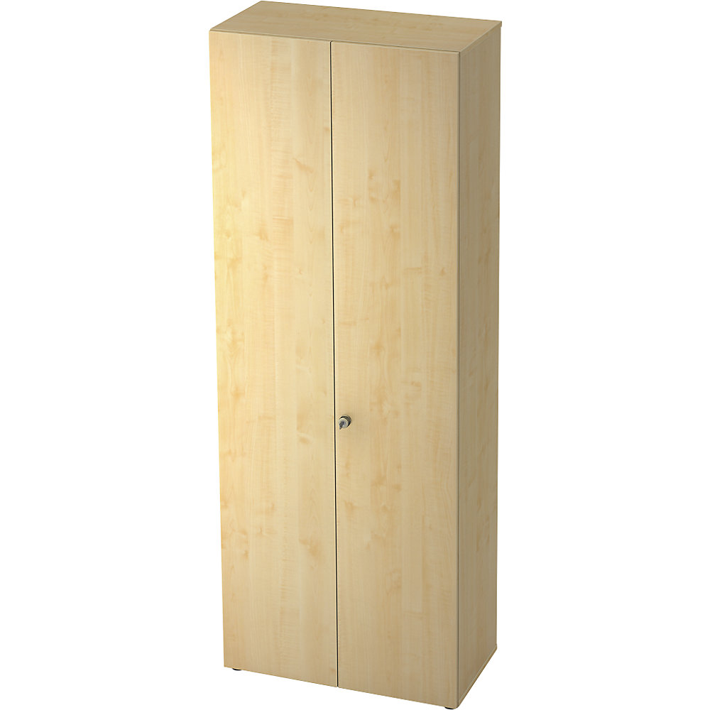 Eurokraft pro Dossierkast, vleugeldeuren, 5 legborden, ahornhoutdecor / ahornhoutdecor