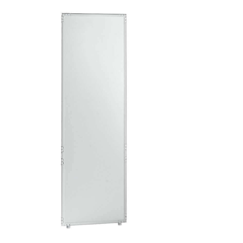 Scheidingswand, kunststof, frame lichtgrijs, 650 x 1950 mm