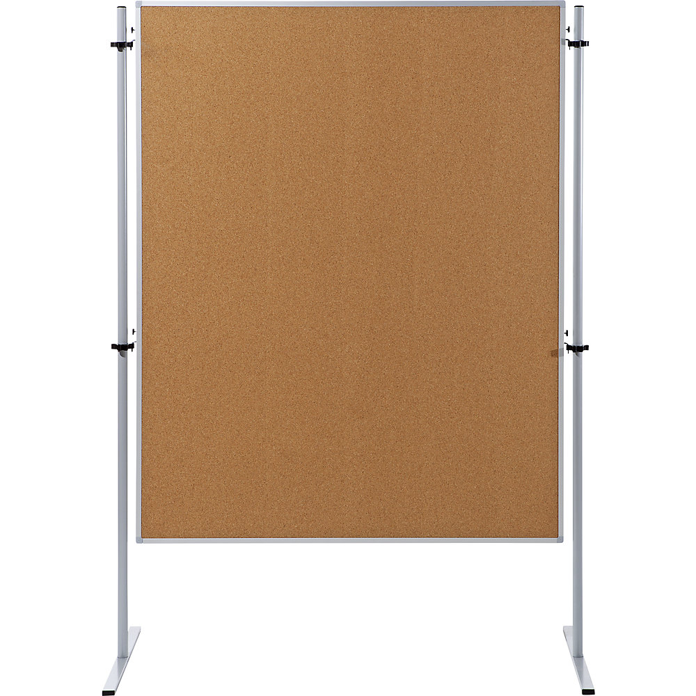 Eurokraft basic Functionele scheidingswand, natuurkurk, h x b = 1500 x 1200 mm, VE = 1 stuk