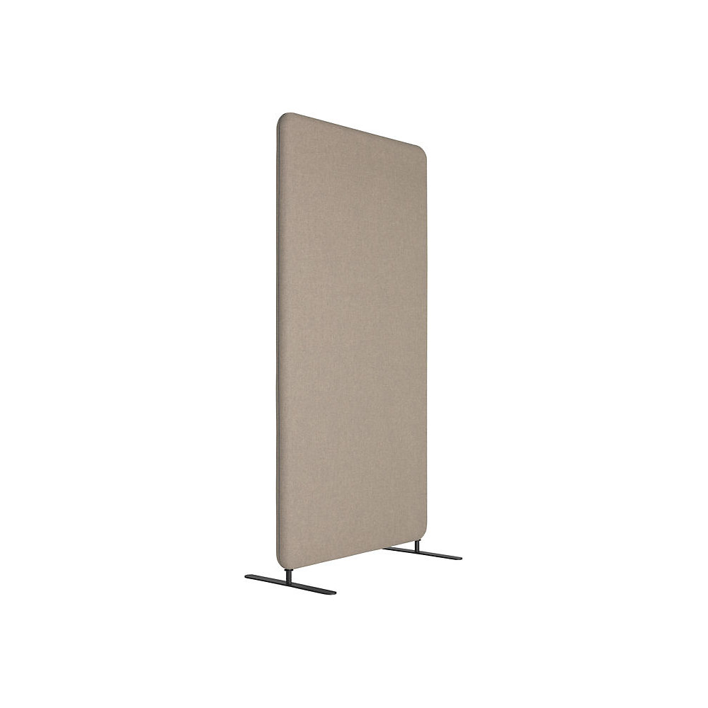 Akoestische scheidingswand Softline Salsa, textiel, h x b = 1500 x 1200 mm, beige