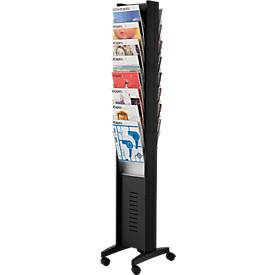 Paperflow Folderhouder EPI, 16 vakken, zwart