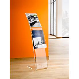 Infostandaard - acryl - B 215 x D 300 x H 910 mm - glashelder