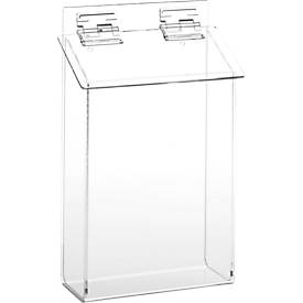 Outdoor-folderhouder voor A5-formaat, B 180 x D 100 x H 285 mm