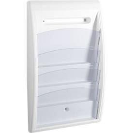 Paperflow Wandfolderhouder Quickfit, A4 liggend, wit