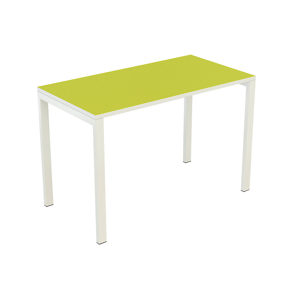EasyDesk Compact bureau , h x b x d = 750 x 1140 x 600 mm, groen