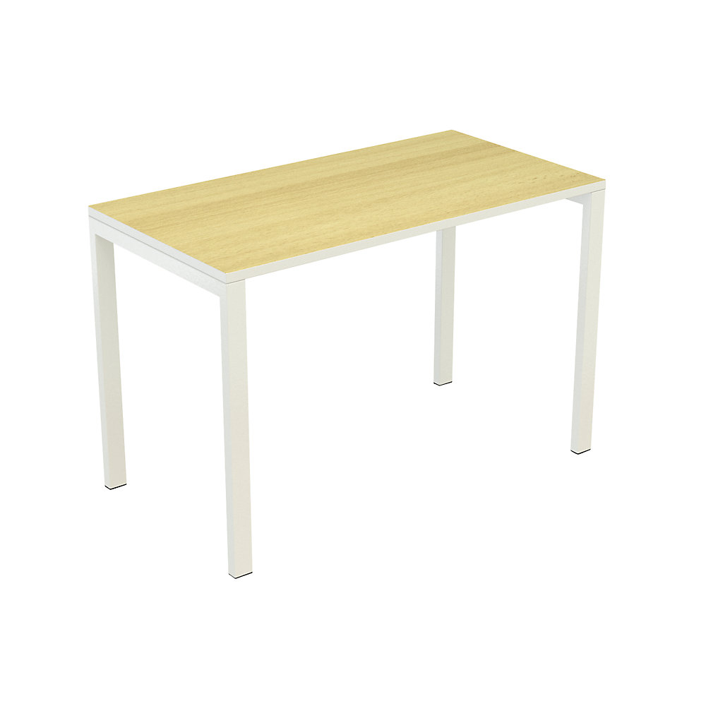 EasyDesk Compact bureau , h x b x d = 750 x 1140 x 600 mm, beukenhoutdecor