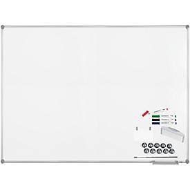 Maul whiteboard Premium 2000 SET, zilver, geëmailleerd, 1000 x 1500 mm
