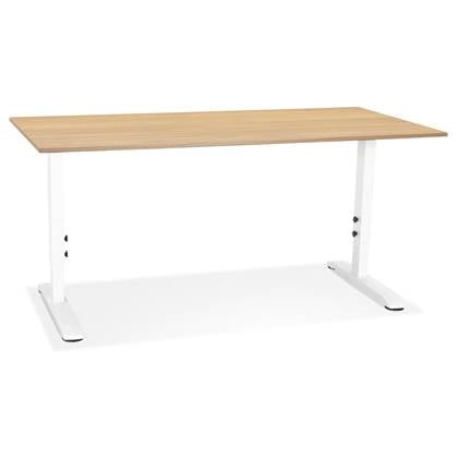 Alterego OSMOSE In hoogte verstelbaar bureau - Beige