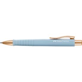 Faber-Castell intrekbare biros Poly Ball XB, XB navulling, hemelsblauw