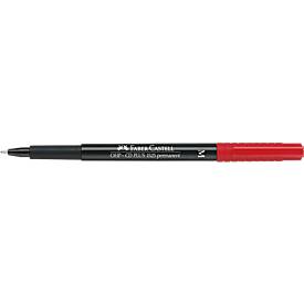 Faber-Castell Marker  Multimark, incl. speciale gum, rood, M, permanent