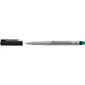 Faber-Castell Marker  Multimark, incl. speciale gum, zwart, F, non-permanent