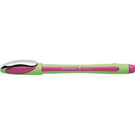 Fineliner Schneider Xpress, lijndikte 0,8 mm, documentveilig, ergonomisch gevormd, kunststof & roestvrij staal, schrijfkleur roze, 10 st.