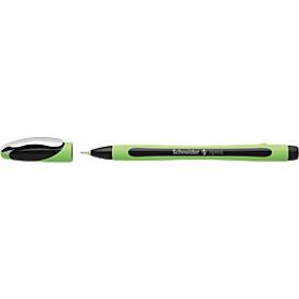 Fineliner Schneider Xpress, lijndikte 0,8 mm, documentveilig, ergonomisch gevormd, kunststof & roestvrij staal, schrijfkleur zwart, 10 st.