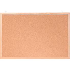 Franken Memoboard kurk, kurkbord, frame naturel, 800 x 600 mm, bruin