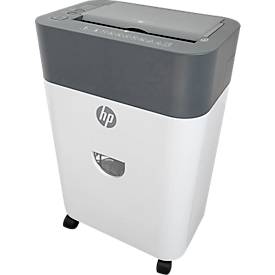 HP OneShred Auto 100CC papiervernietiger, veiligheidsniveau P-4, deeltjes 4,3 x 12 mm, 100 vellen, grijs/wit