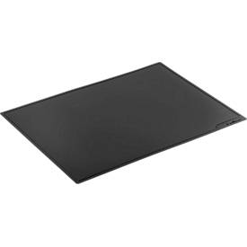 Durable Duraglas schrijfonderlegger voor vergaderruimtes, zwart