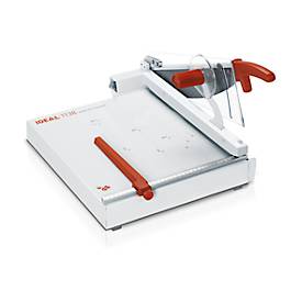 Ideal 1138 guillotine, voor maximaal 50 vel, snijlengte 385 mm, B 381 x D 575 x H 260 mm