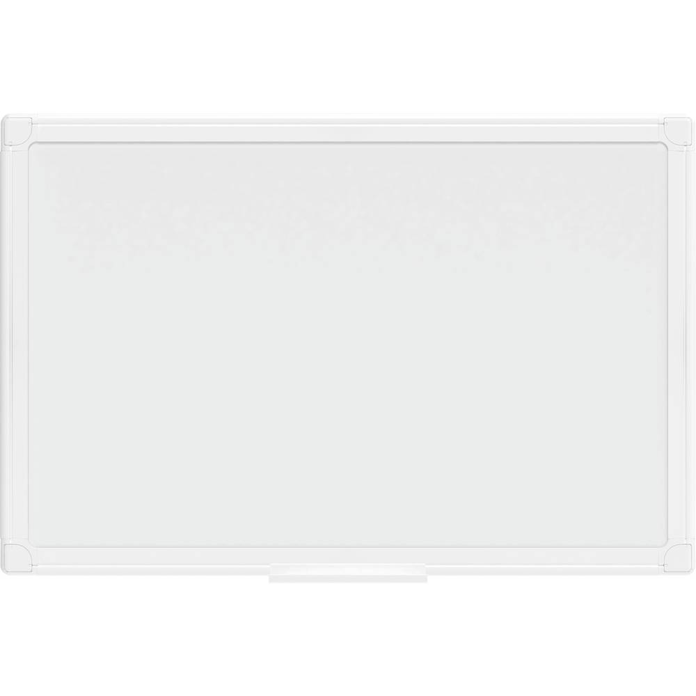 Maul Whiteboard primo (b x h) 45 cm x 30 cm Wit Kunststof coating Horizontaal- of verticaalformaat, Incl. opbergbakje