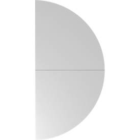 Hjh OFFICE PRO La160 G, Melamine-gecoate spaanplaat, Grijs / grafiet