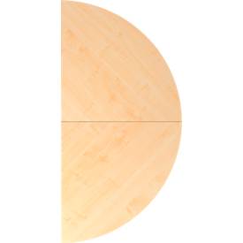 Hjh OFFICE PRO La160 G, Melamine-gecoate spaanplaat, Esdoorn / grafiet