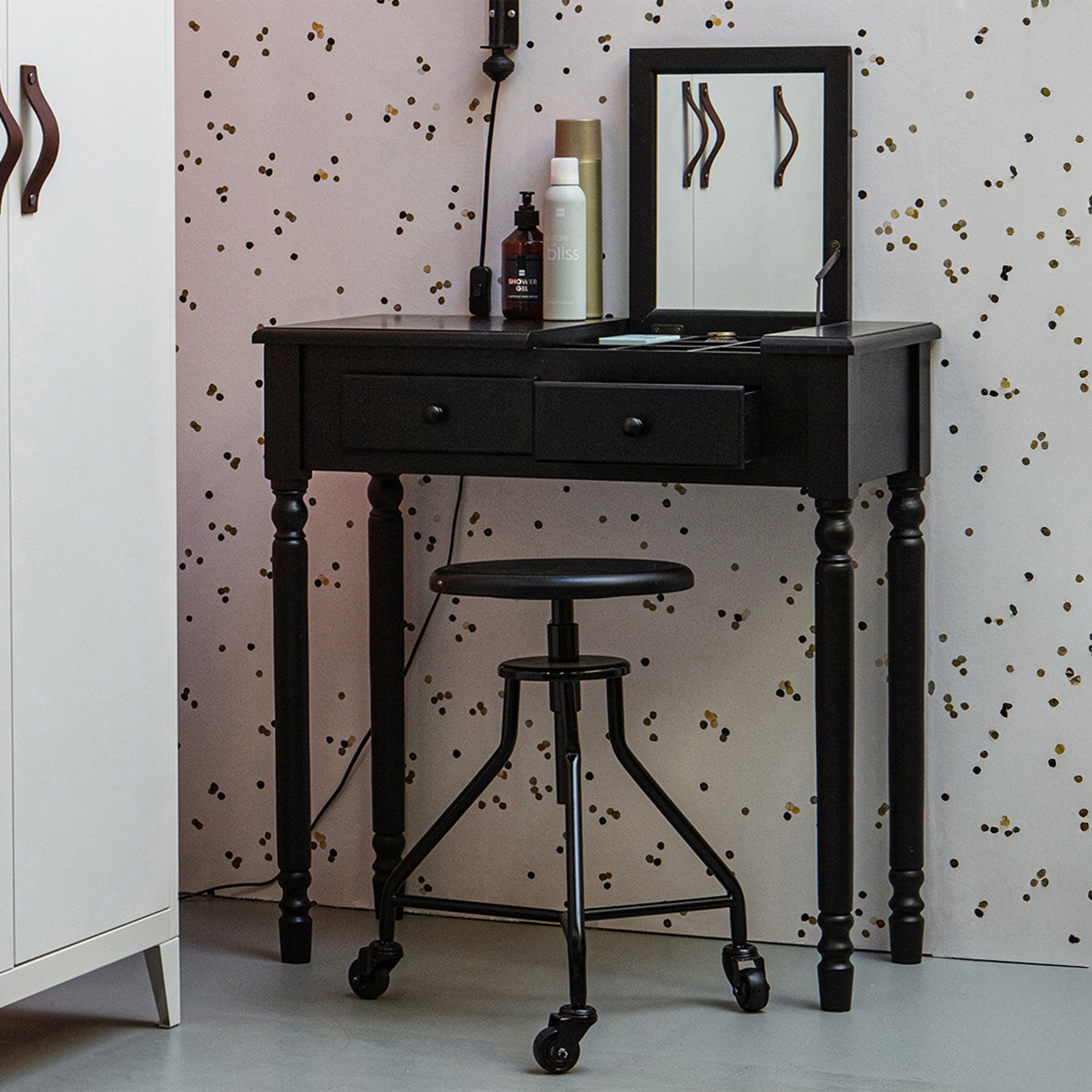WOOOD Kaptafel/Sidetable Romy - Zwart