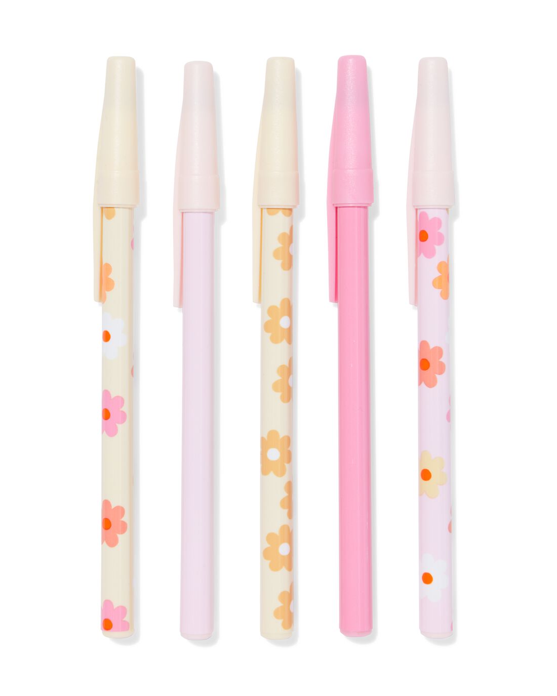 HEMA Pennenset Bloemen - 5 Stuks