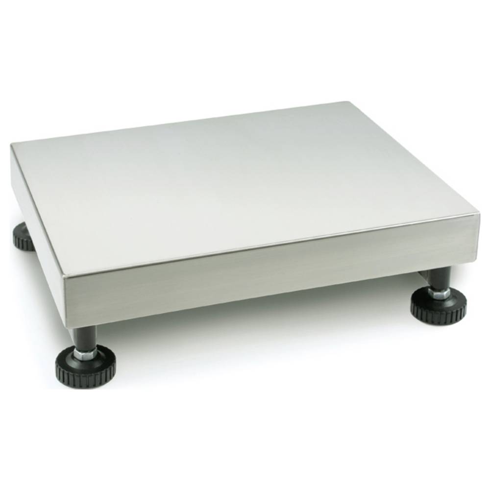 Kern KFP 60V20M Platform met roestvrijstalen weegplaat en IP65 Kalibratie Fabrieksstandaard (zonder certificaat)