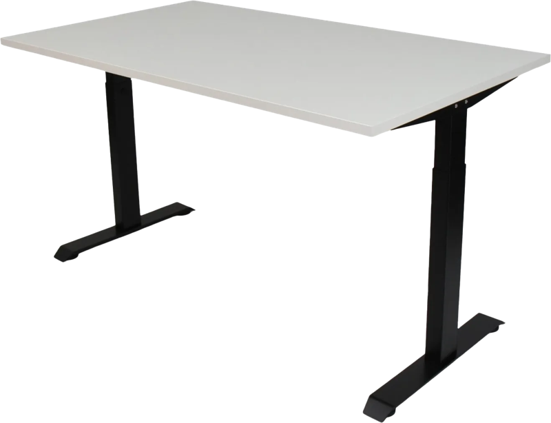 Euroseats Zit/Zit Bureau 140 x 80 Wit Zwart