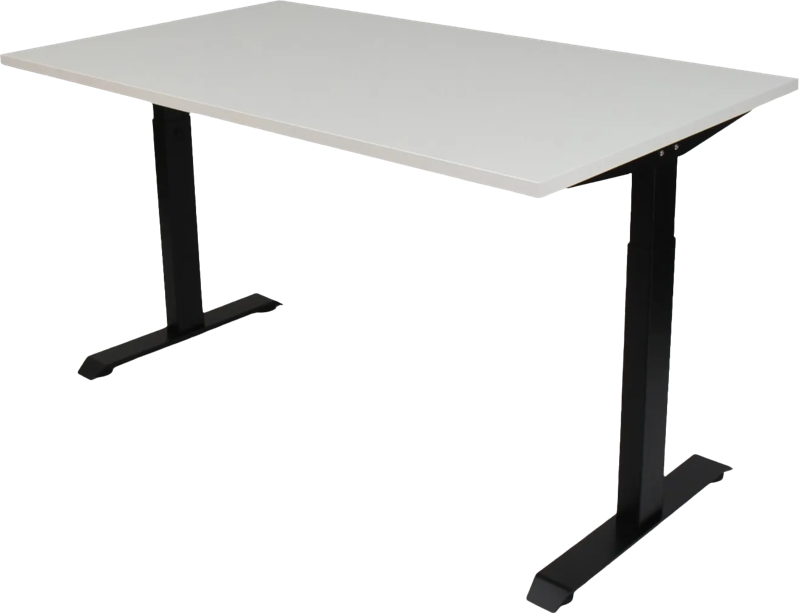 Euroseats Zit/Zit Bureau 160 x 80 Wit Zwart
