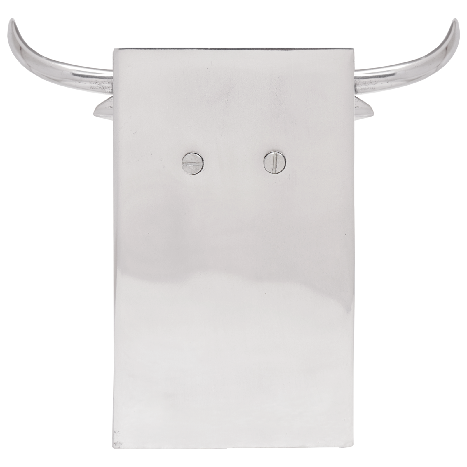 vidaXL Boeksteunen 2 st stier 21,5x15,5x20 cm aluminium zilverkleurig