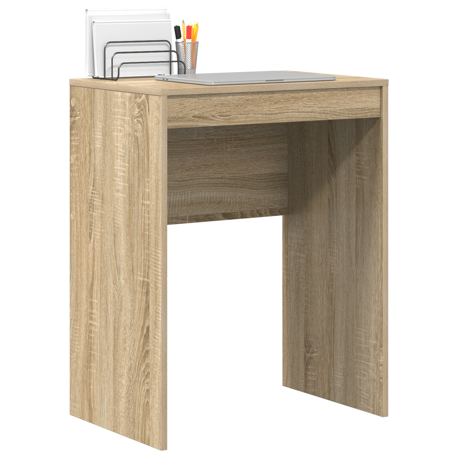 vidaXL Bureau Sonoma Eik 60x40x76 cm Geengineerd Hout