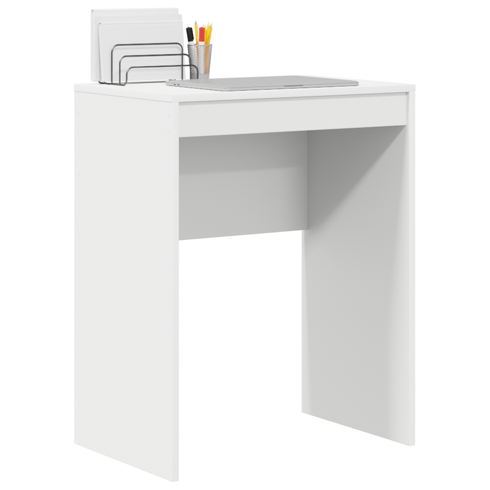 vidaXL Minimalistisch Schrijfbureau Wit Spaanplaat 60 x 40 x 76 cm