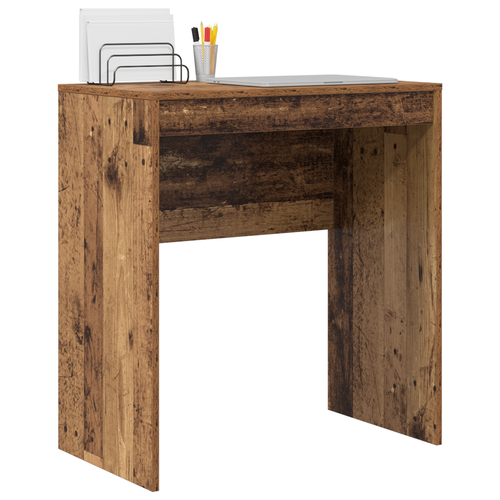 vidaXL Bureau van Oud Hout 70x40x76 cm Gelaagd Hout