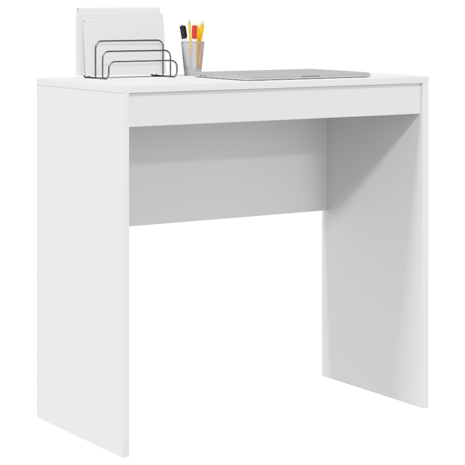 vidaXL Bureau Wit 80x40x76 cm Gemaakt van Hout