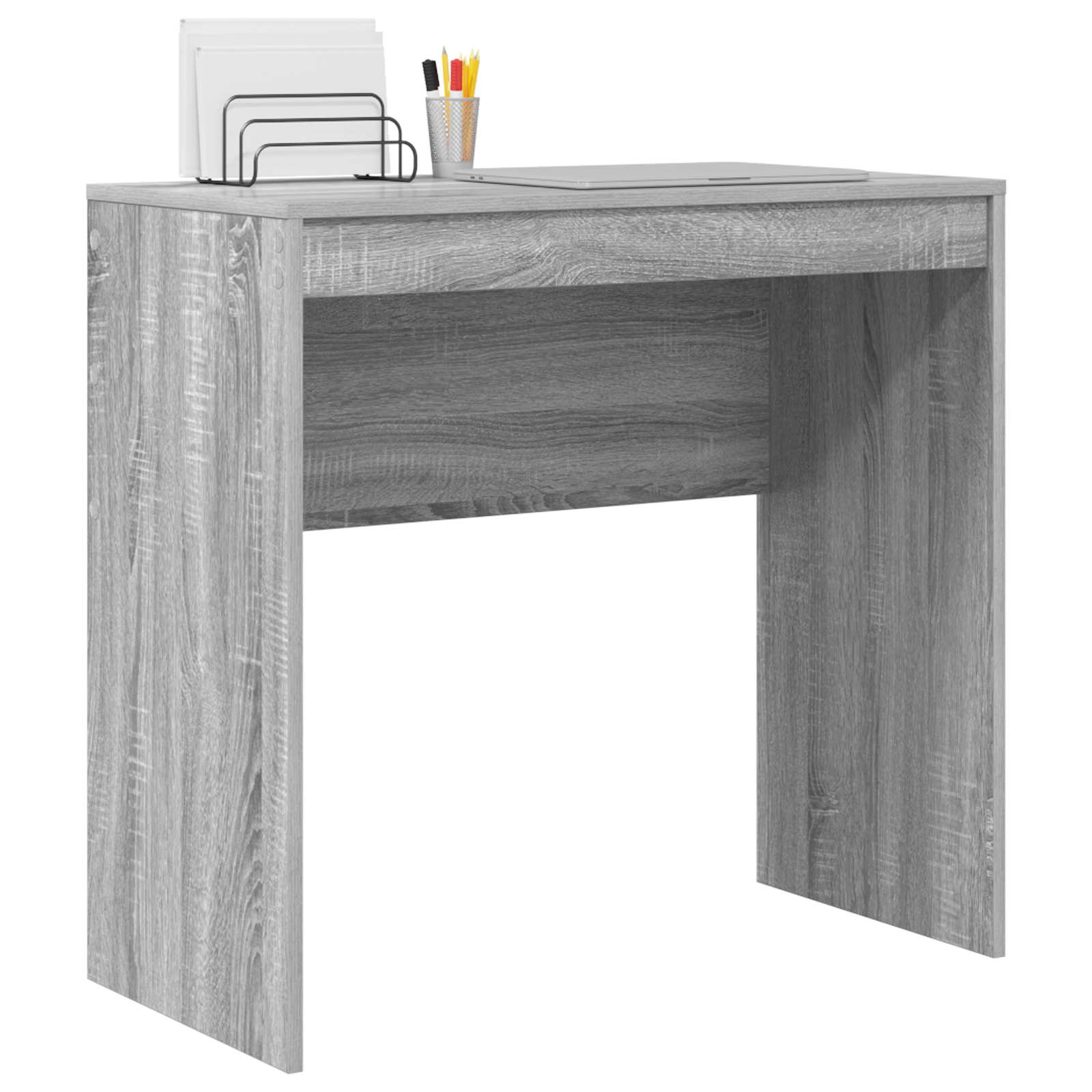 vidaXL Bureau Grijs Sonoma 80x40x76 cm Houtcomposiet