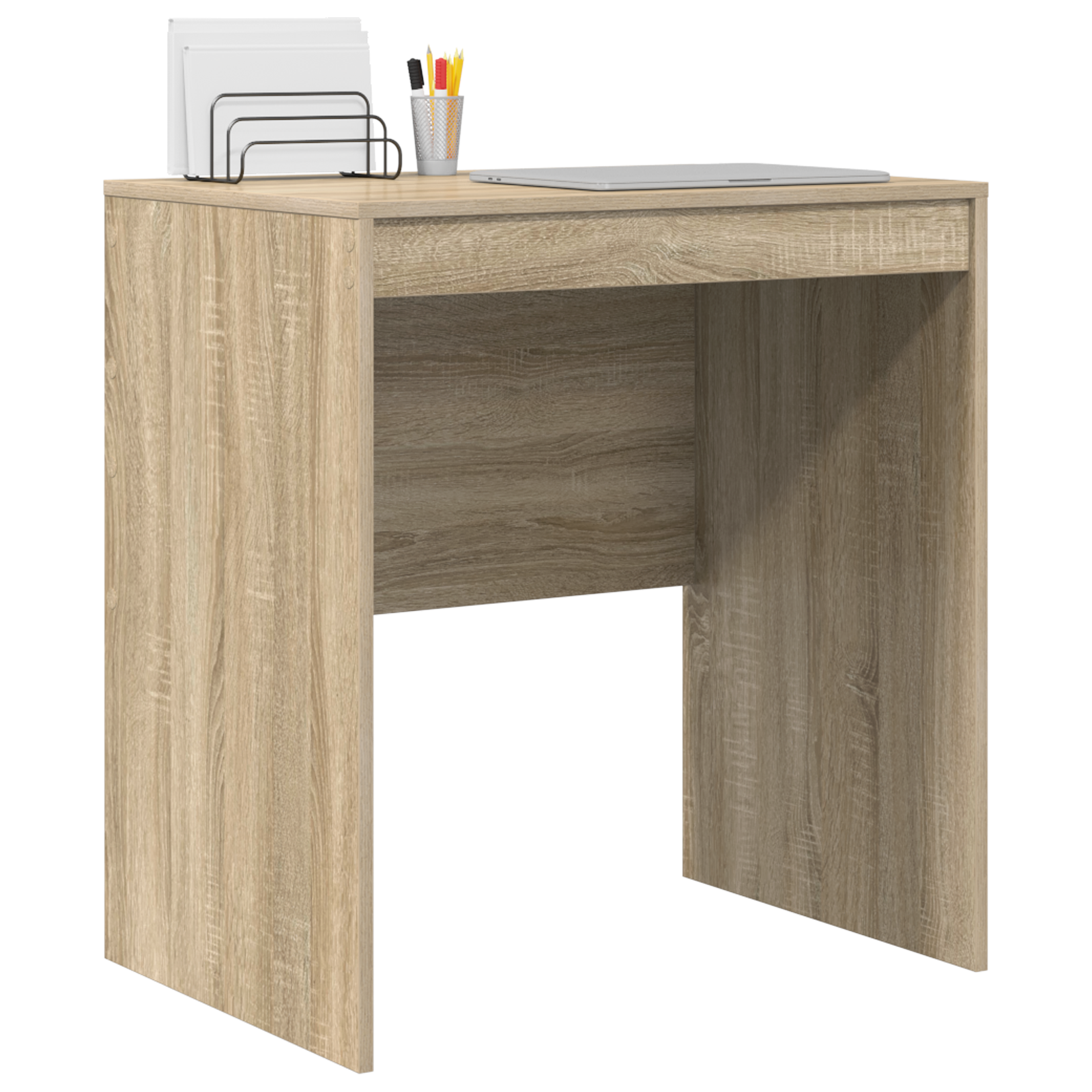 vidaXL Bureau Sonoma Eiken 70x50x76 cm Gelaagd Hout