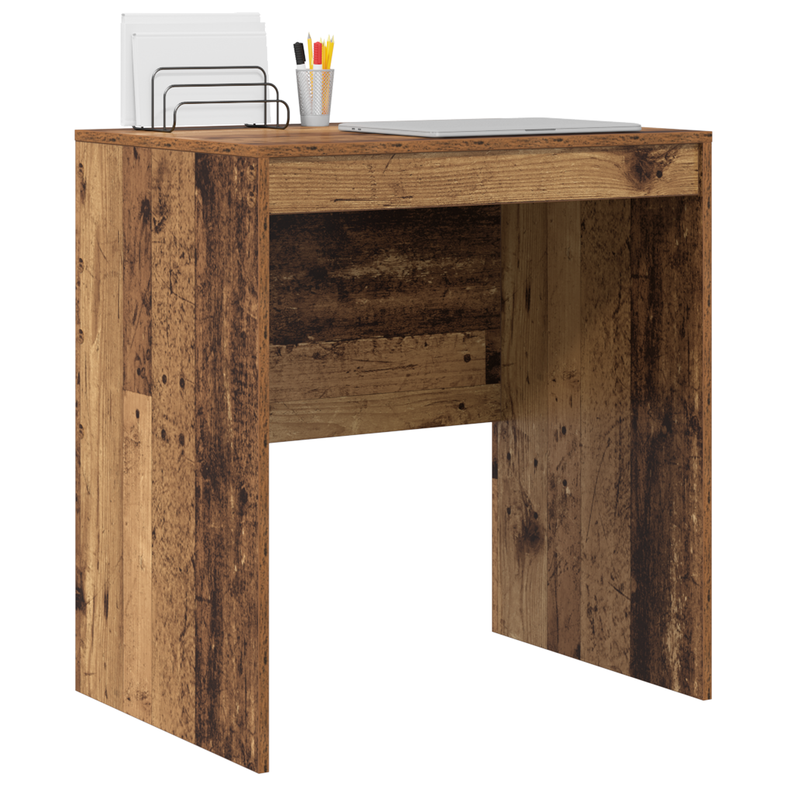 vidaXL Bureau van Oud Hout 70x50x76 cm Gelaagd Hout