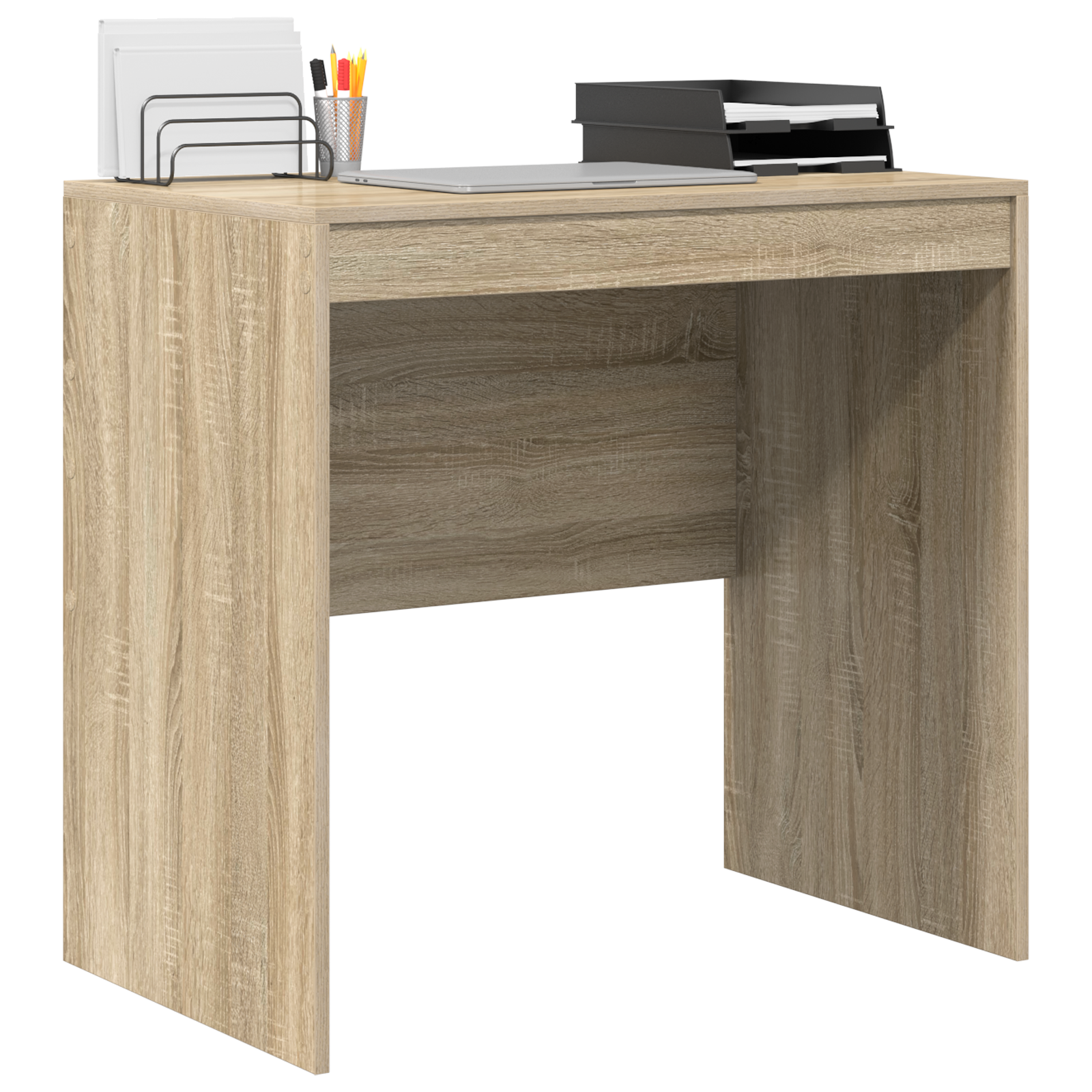 vidaXL Bureau Sonoma Eik 80x50x76 cm Hout