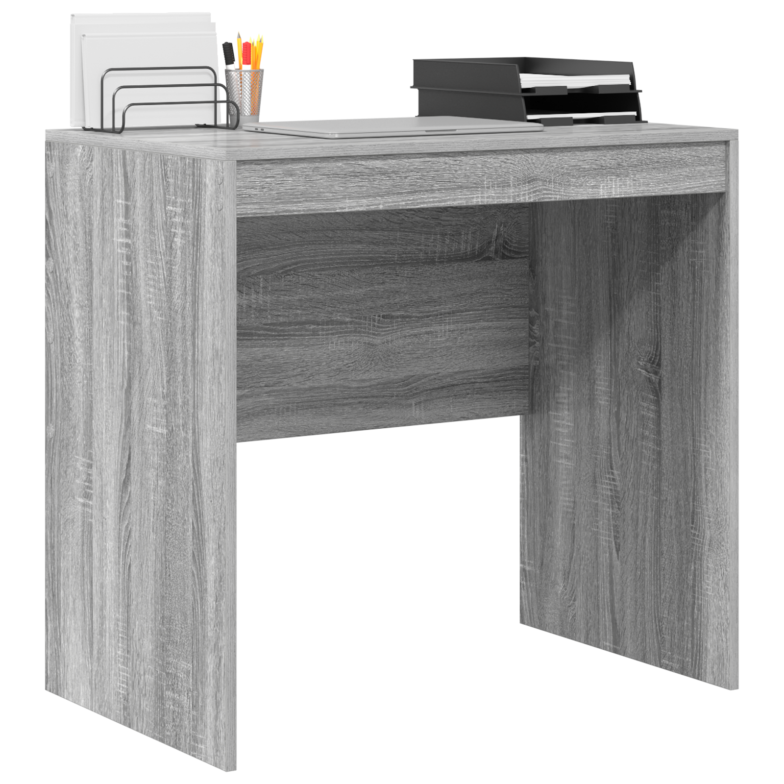 vidaXL Bureau Grijs Sonoma 80x50x76 cm Hout
