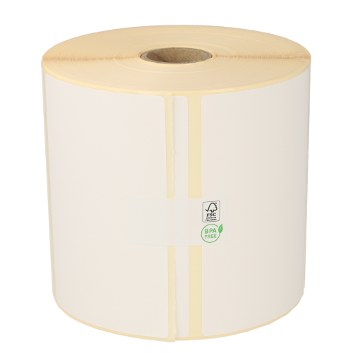 Bixolon 4x  880239-076DBIX compatible labels, Top, 102mm x 76mm, 930 etiketten, 25mm kern, blanco, verwijderbaar
