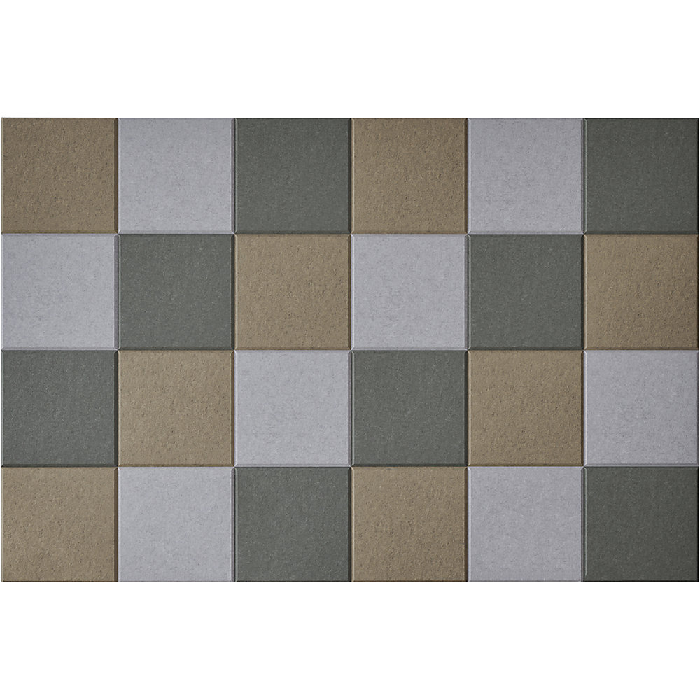 Eurokraft basic Akoestische wandtegel, h x b = 300 x 300 mm