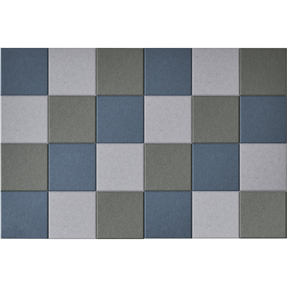 Eurokraft basic Akoestische wandtegel, h x b = 300 x 300 mm