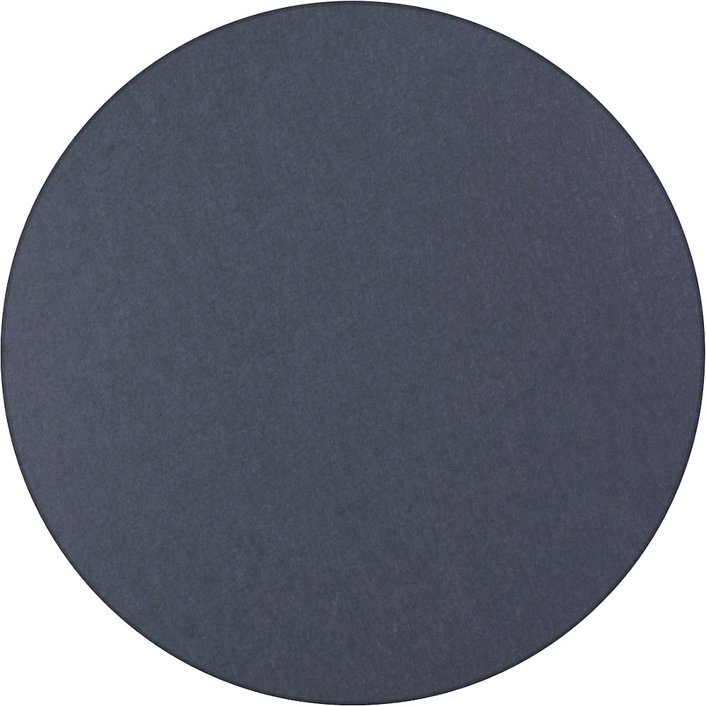 Eurokraft basic Akoestisch plafondpaneel, PET-vilt, Ø 1200 mm, ronde vorm
