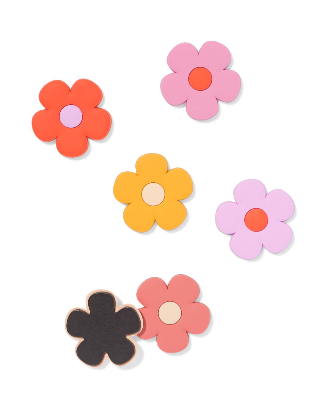 HEMA Magneten Siliconen 13cm Bloem - 6 Stuks