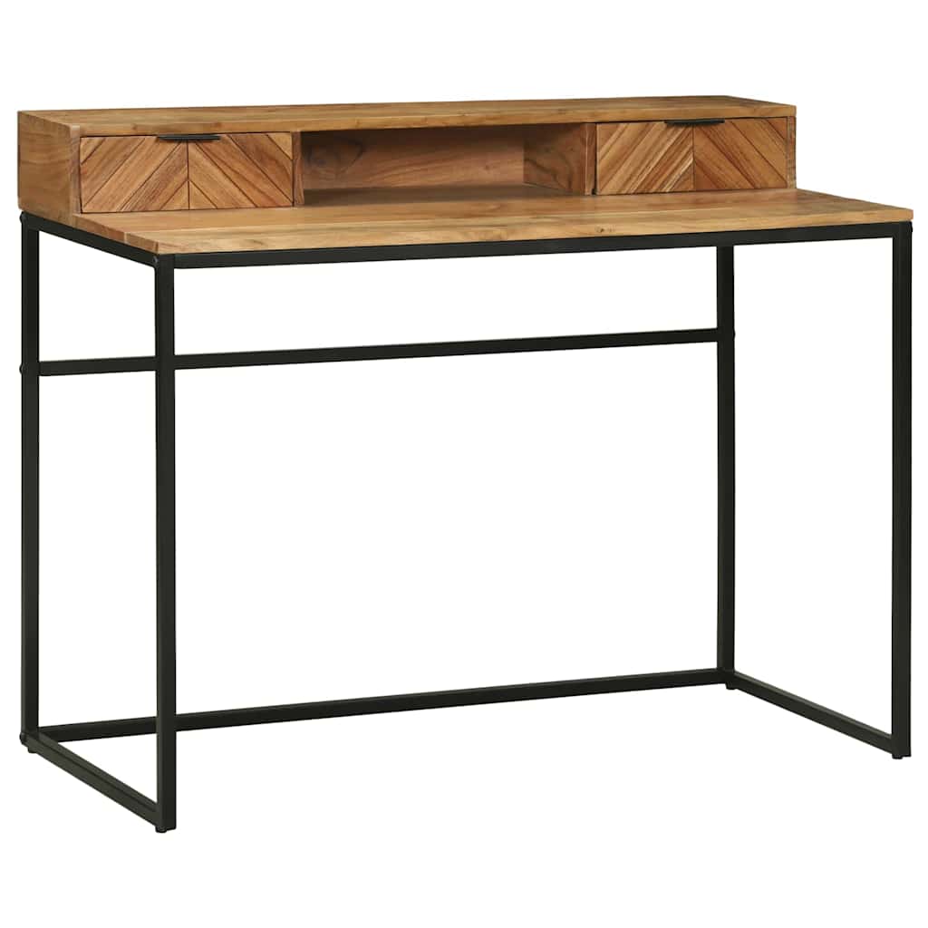 vidaXL Bureau 110x50x87 cm Van Massief Acaciahout