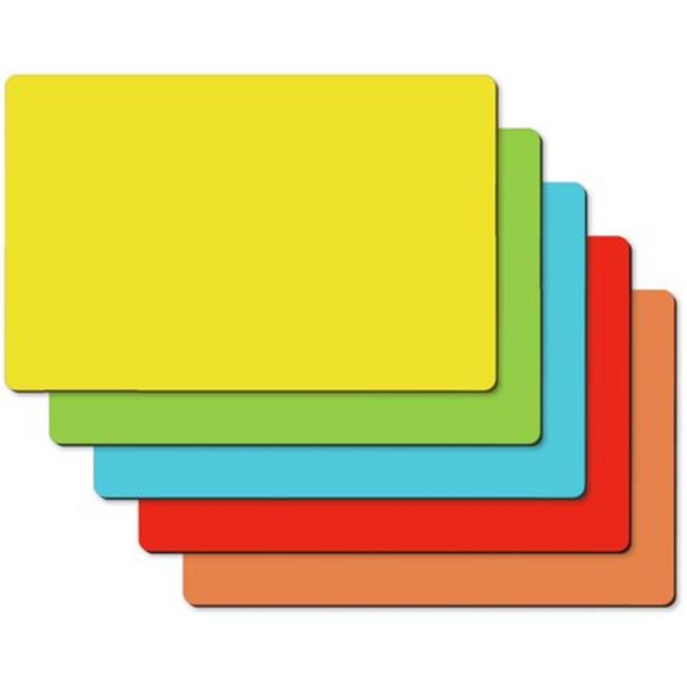 Sigel Plaknotitie MU103 Blauw, Geel, Groen, Oranje, Rood 25 stuk(s)