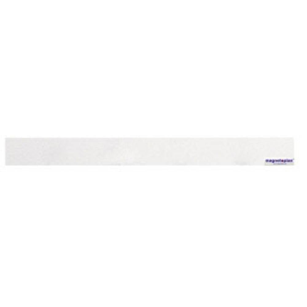 Magnetoplan Magneetstrip magnetowand (l x b) 50 cm x 5 cm Wit 10 stuk(s) 16250