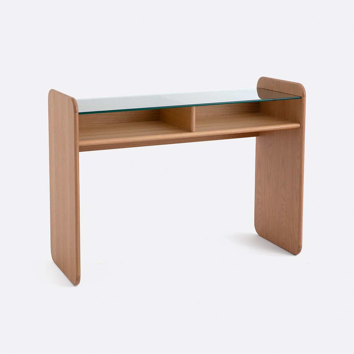 LA REDOUTE INTERIEURS Bureau met gehard glazen blad, Ericson
