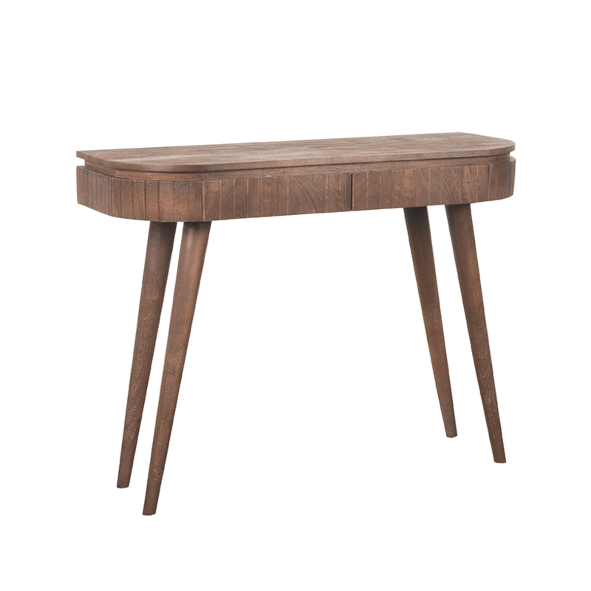 Het Steigerhouthuis LABEL51 Bureau Nils - Espresso - Mangohout - 100 cm