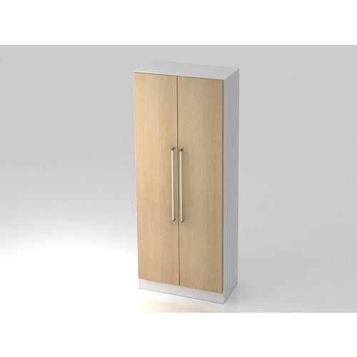 Hjh OFFICE PRO Signa G 7200 CE, Melamine spaanplaat DIN 68765, Emissieklasse E1, Wit / eik
